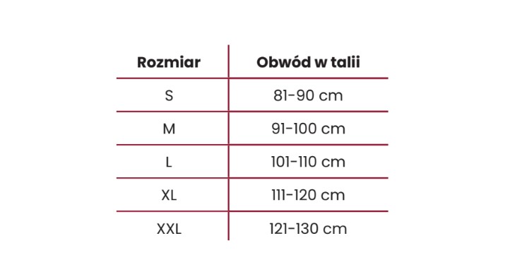 Centură ventrală 24cm Ventrimax mărimea M negru